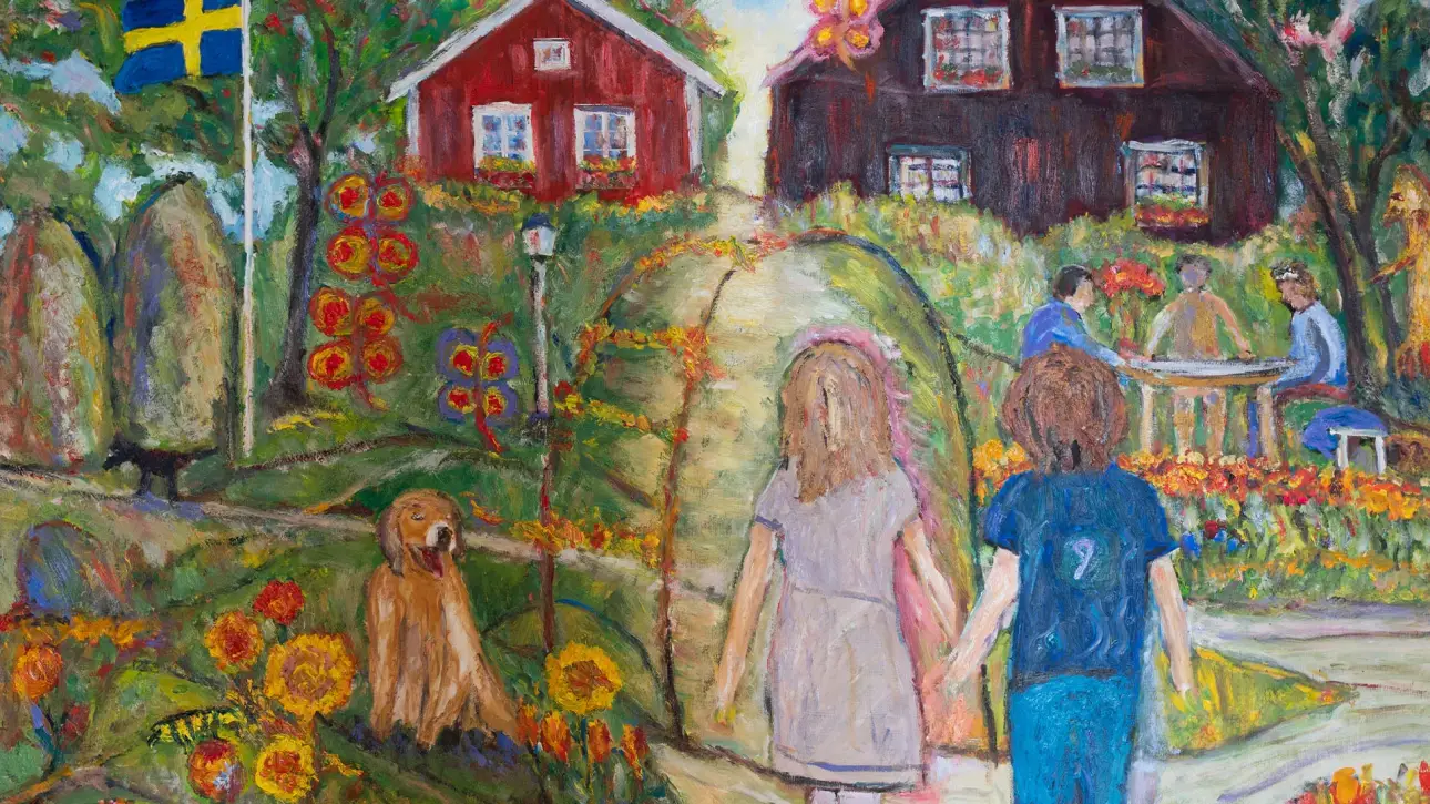 Swedish summer with children and dogs